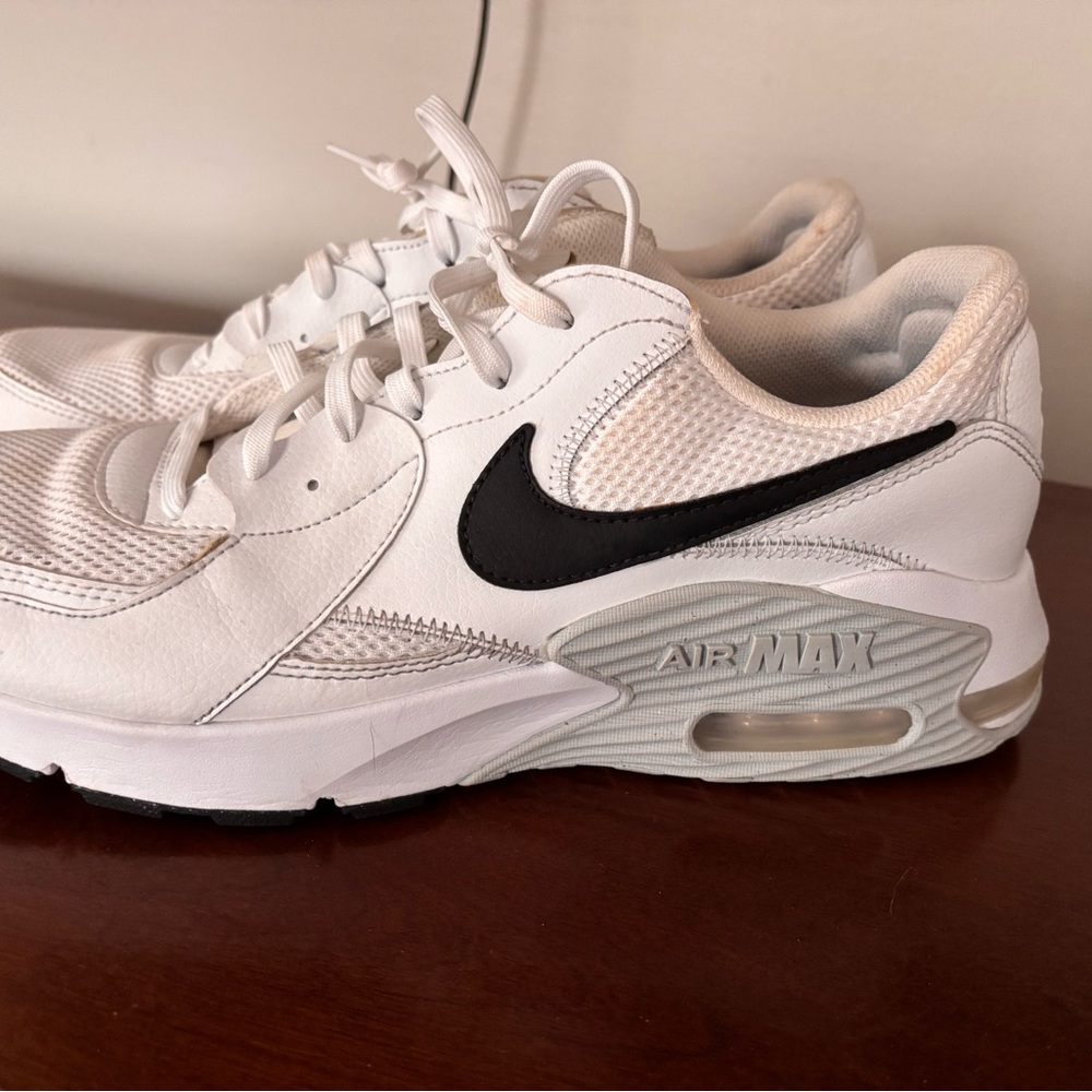 Nike White and Black Athletic Shoes